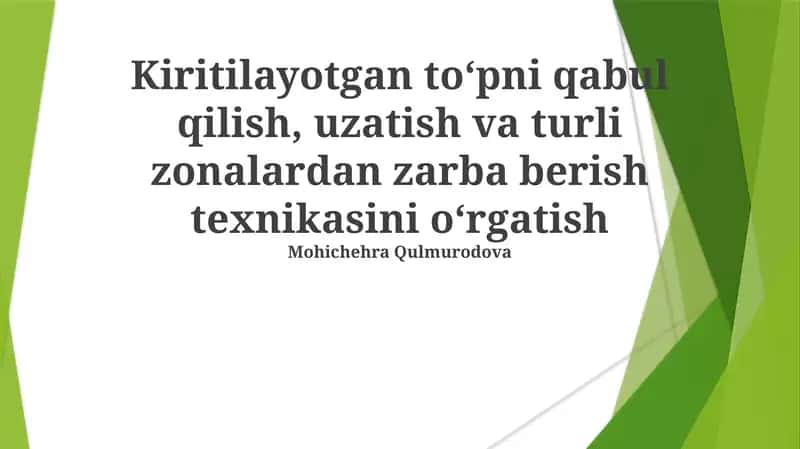 Otish strategiyalari 1