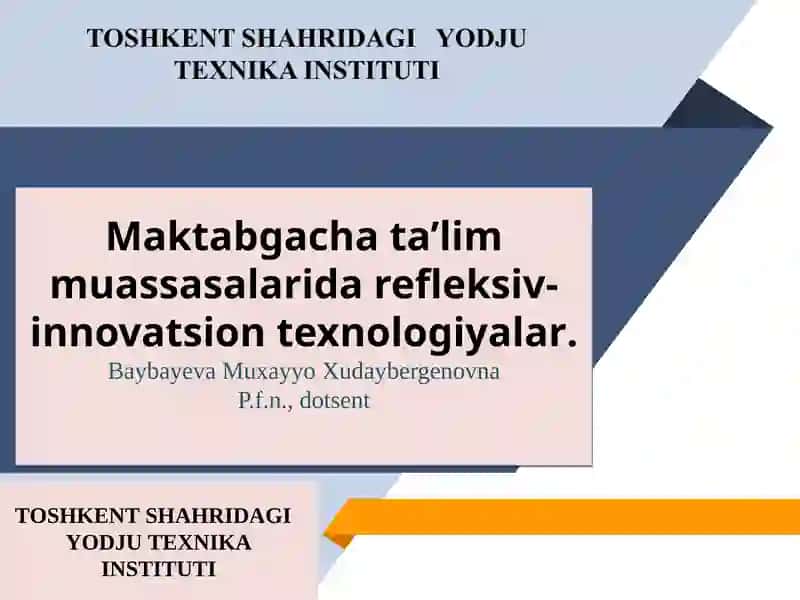 Ta’lim Refleksiya