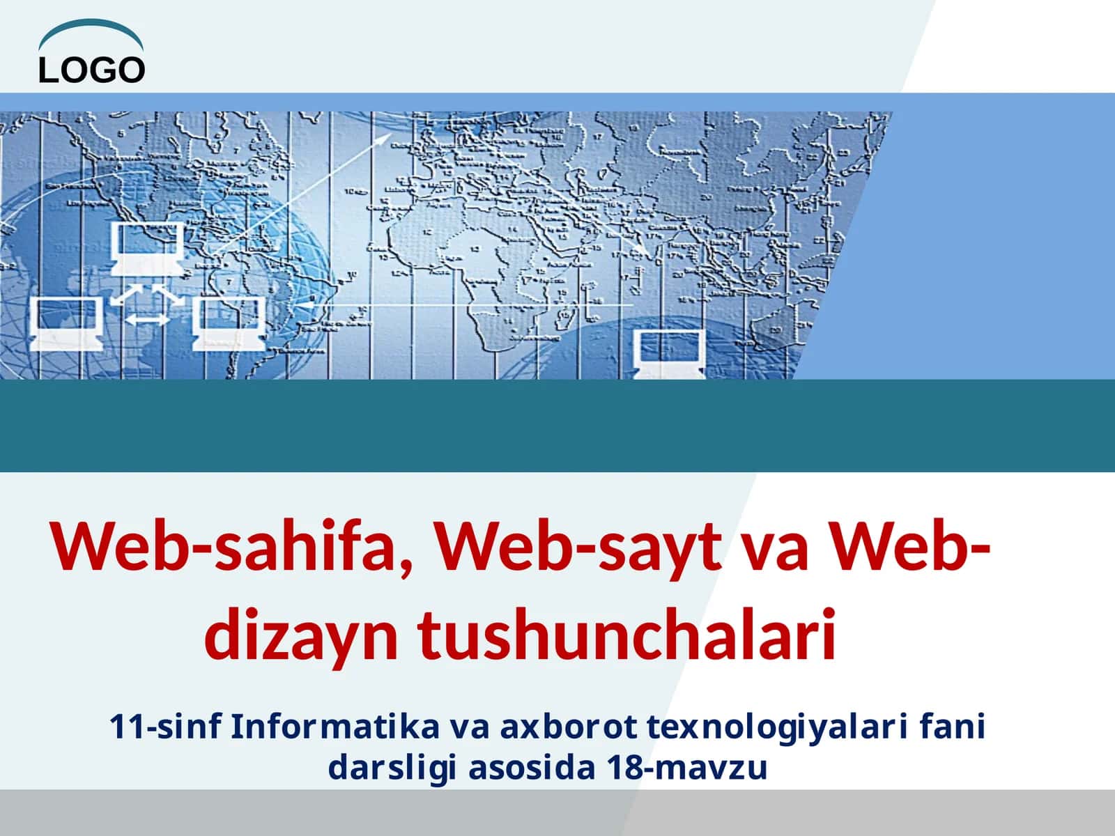 Web-sahifa, Web-sayt va Web-dizayn tushunchalari 1
