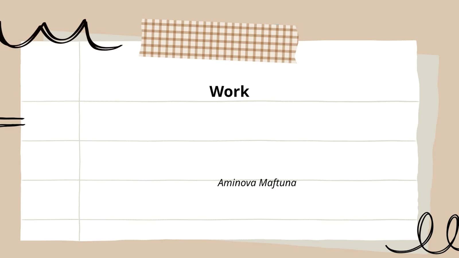 Work-Life Balance 1