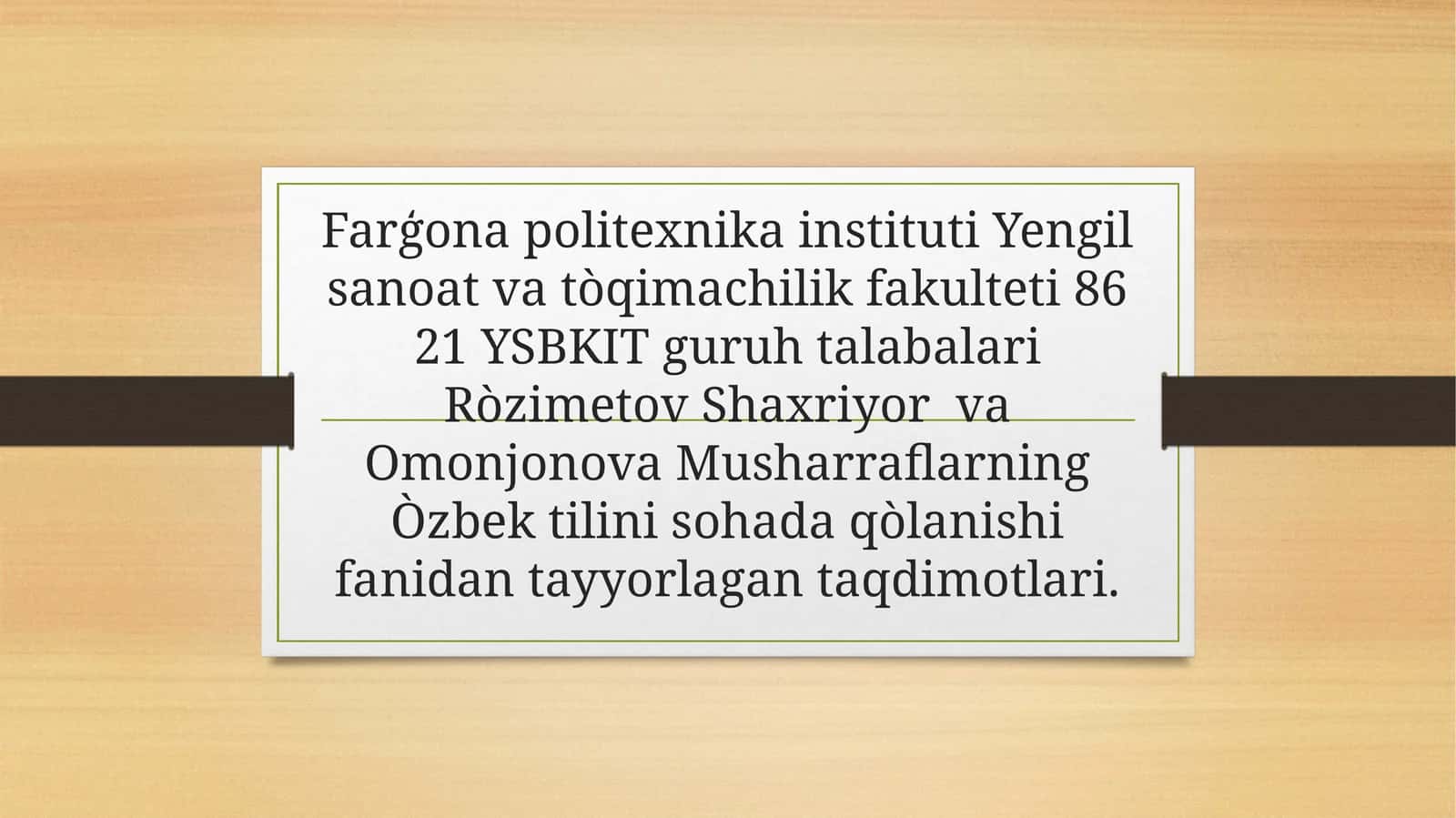 Diplomatik yozishmalar va ularning xususiyatlari 1