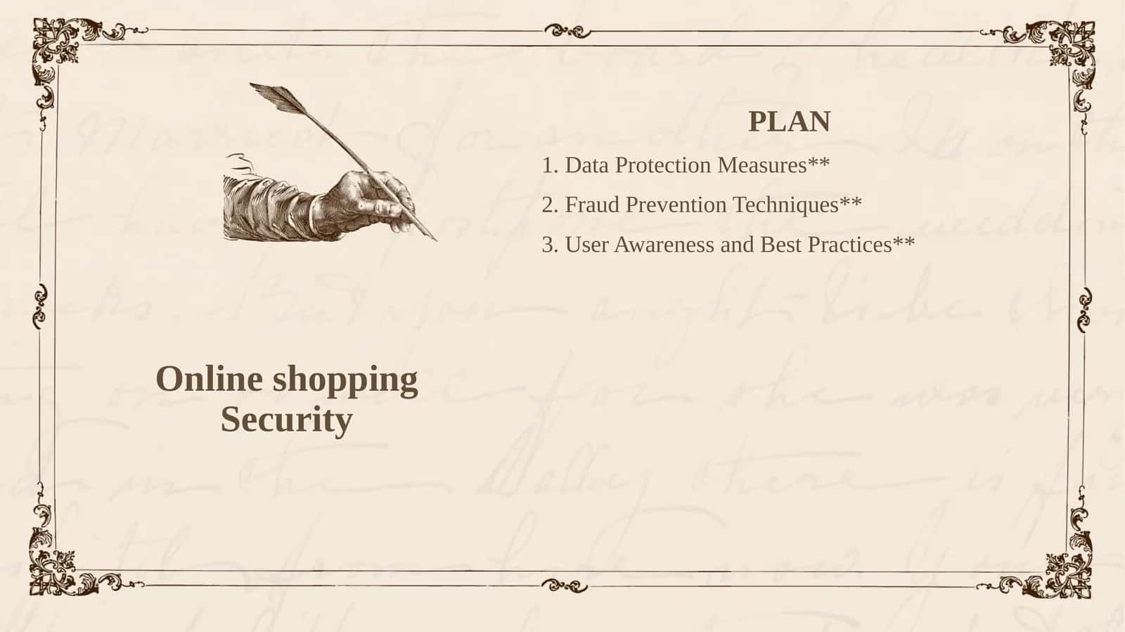 Online shopping Security 1
