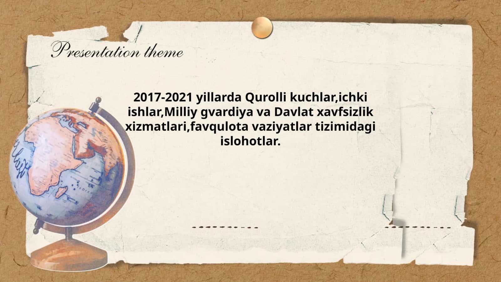 Qurolli Kuchlarning 2017-2021 yillardagi islohotlari 1