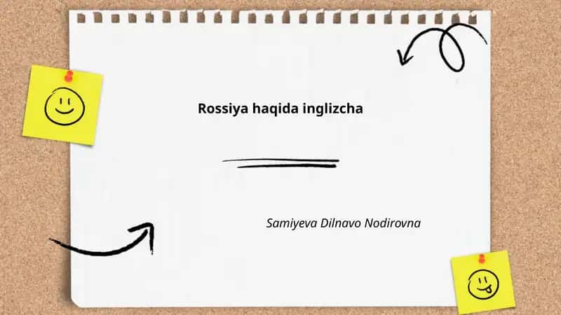 Russia haqida inglizcha 1