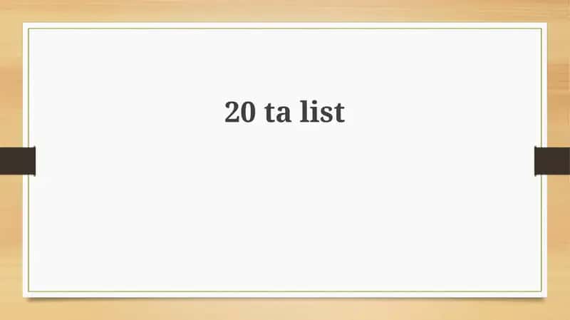 Tarixiy rivojlanish va asosiy voqealar 1