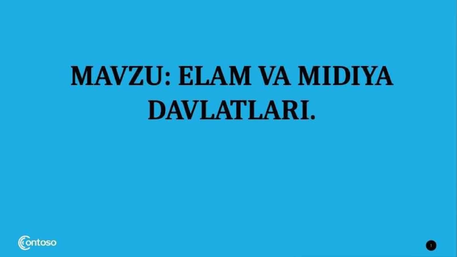 Qadimgi Eron ta'biy sharoiti 1