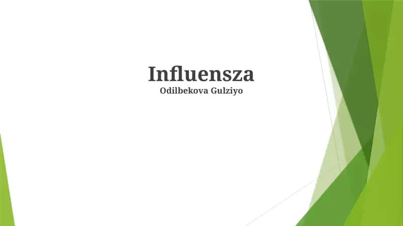 Influensza 1