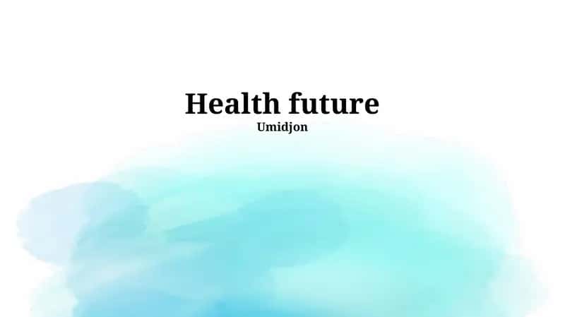 Health future 1