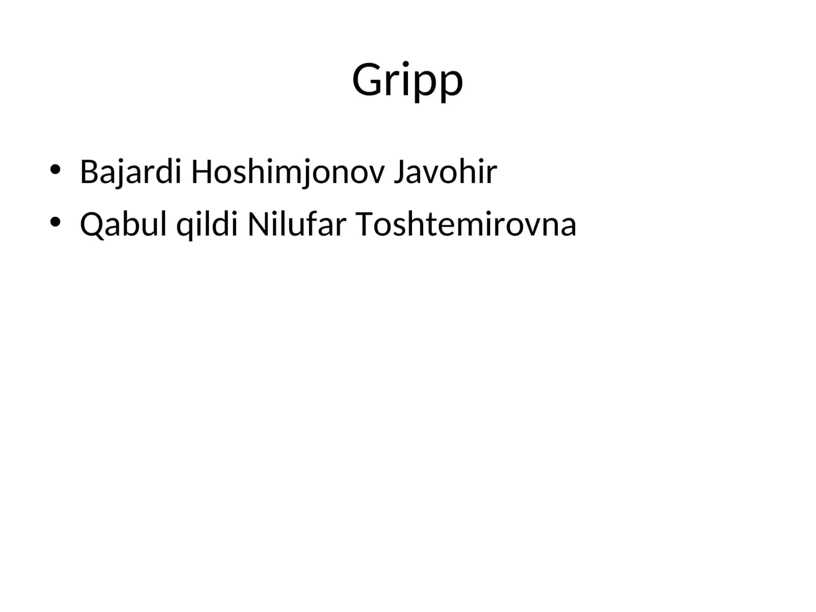 Gripp 1