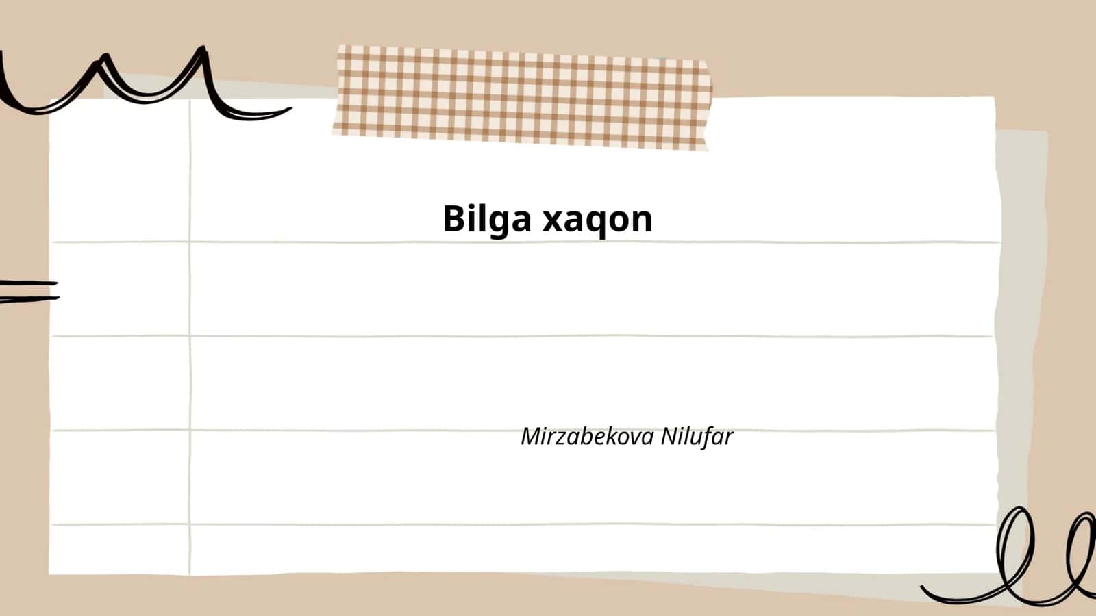Bilga xaqon 1