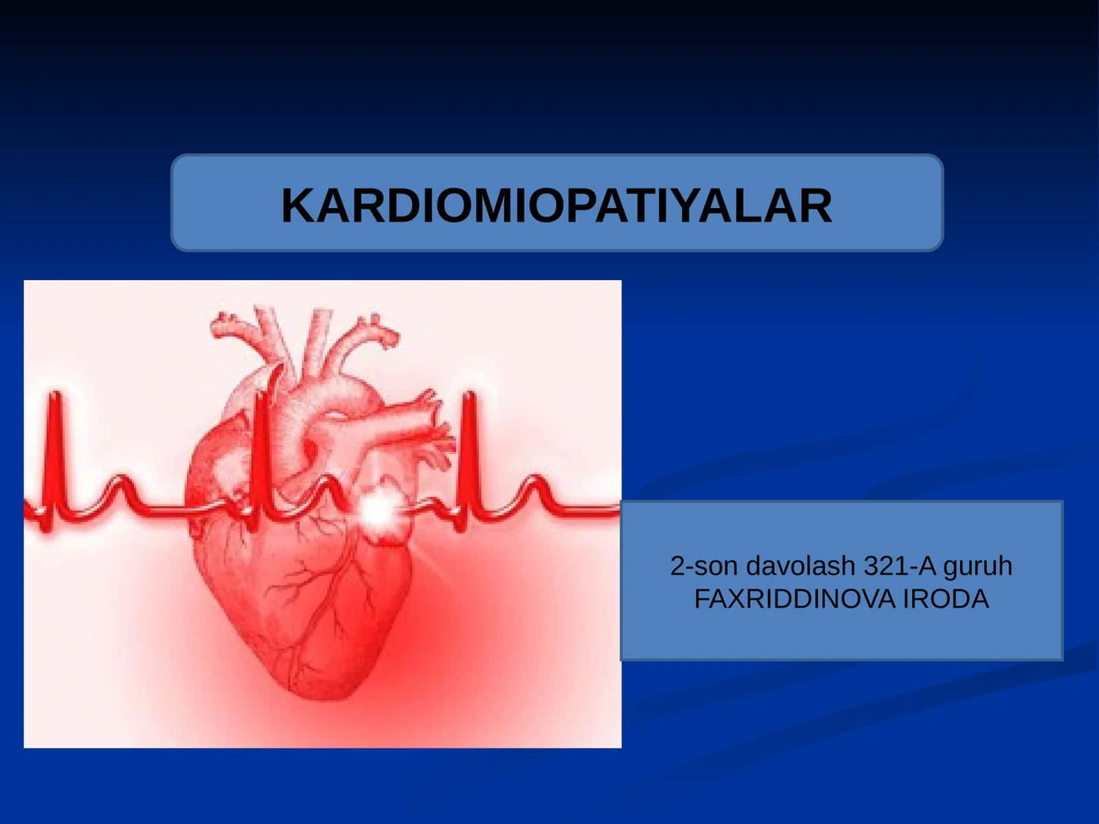 KARDIOMIOPATIYALAR 1