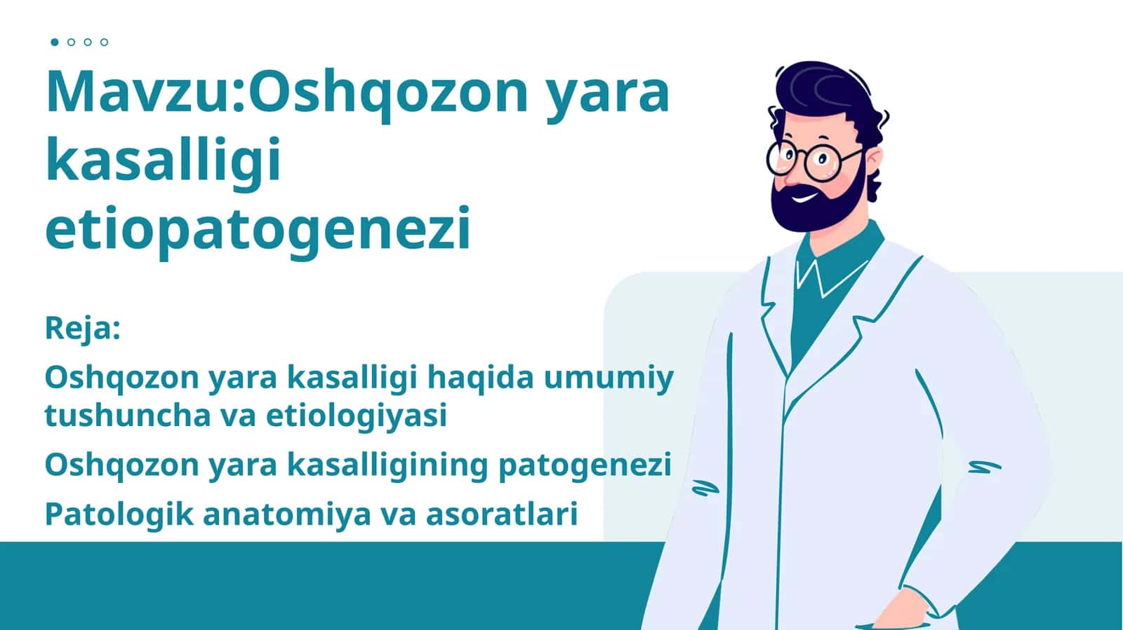 Oshqozon yara kasalligi etiopatogenezi 1