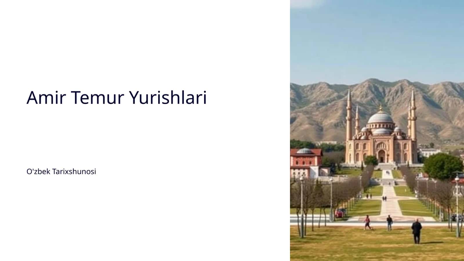 Amir Temur Yurishlari 1