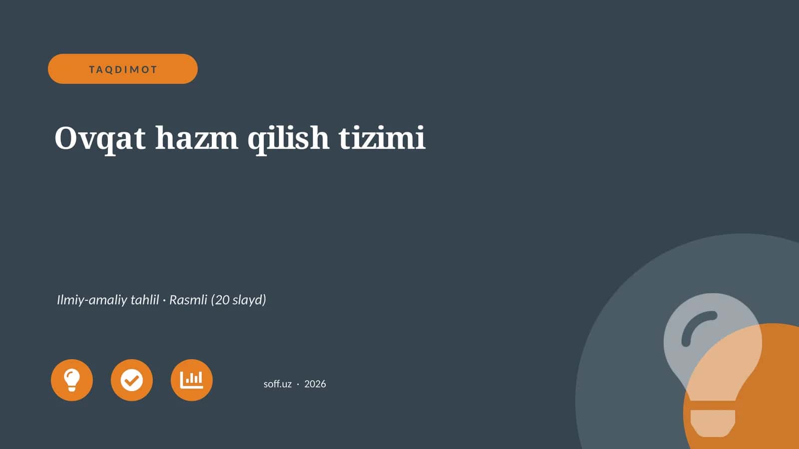 Ovqat hazm qilish tizimi 1