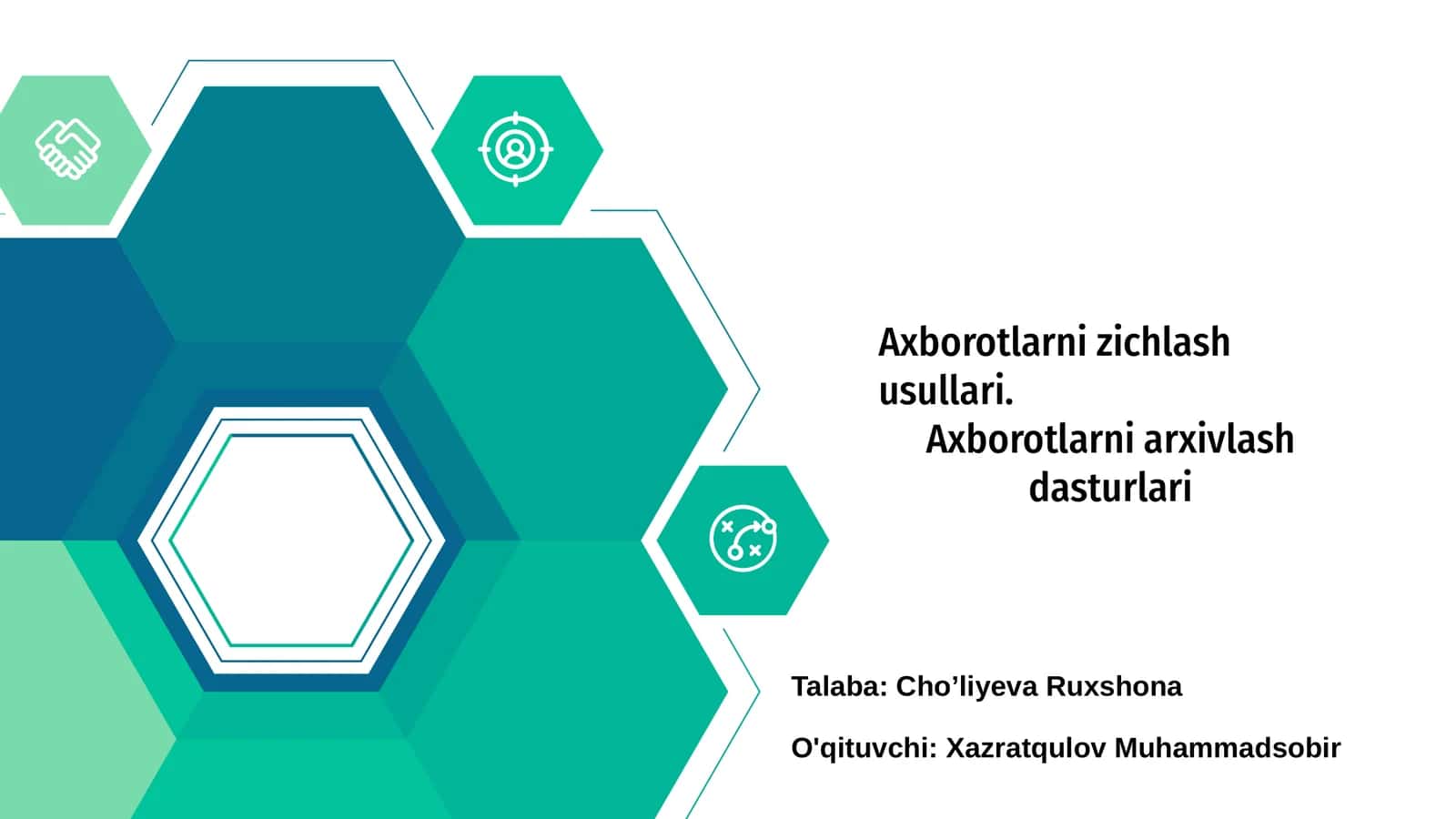 Axborotlarni zichlash usullari 1