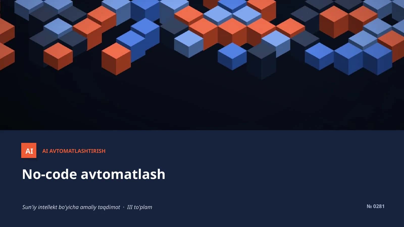 AI AVTOMATLASHTIRISH 1