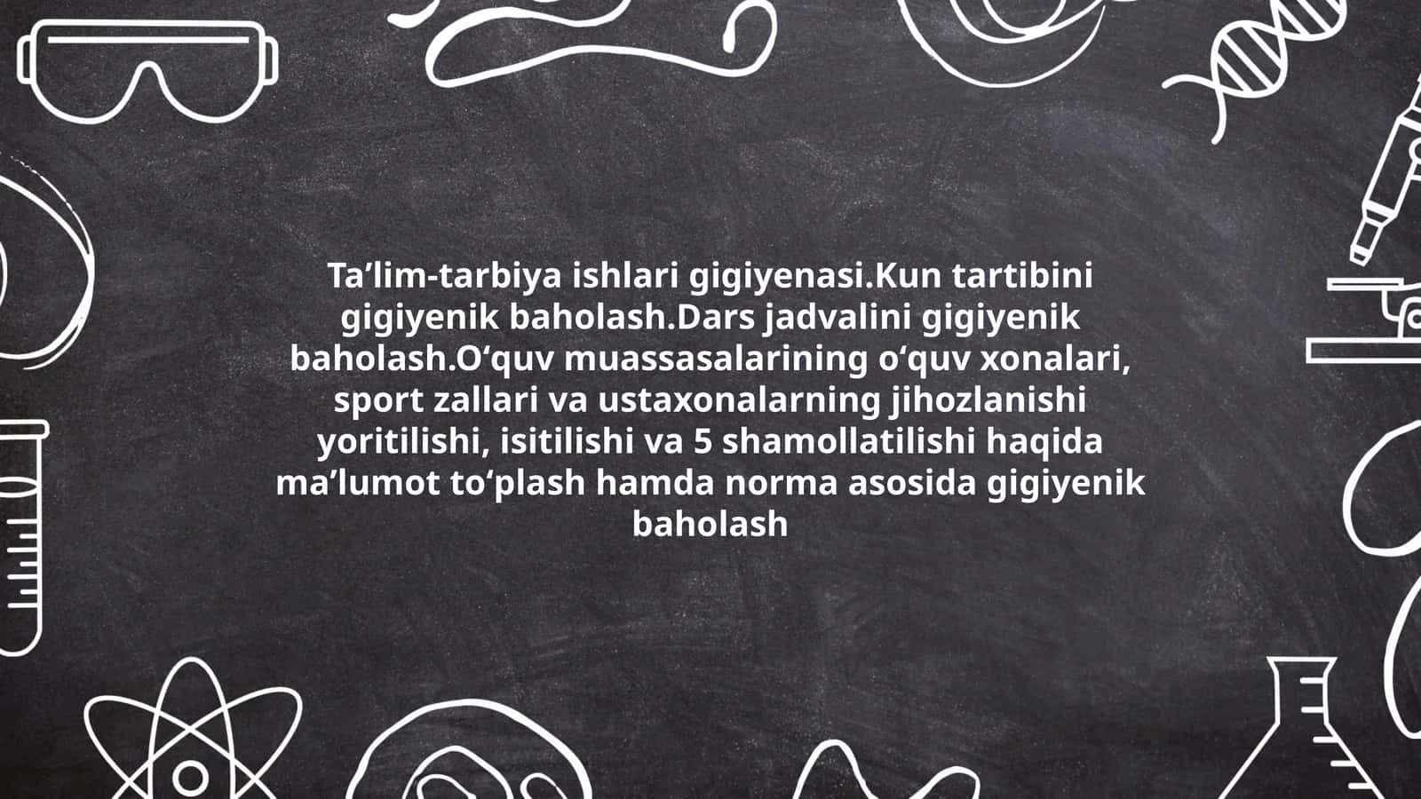 Taʼlim-tarbiya ishlari gigiyenasi 1