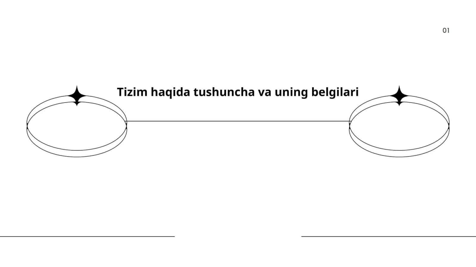 Tizim haqida tushuncha va uning belgilari 1
