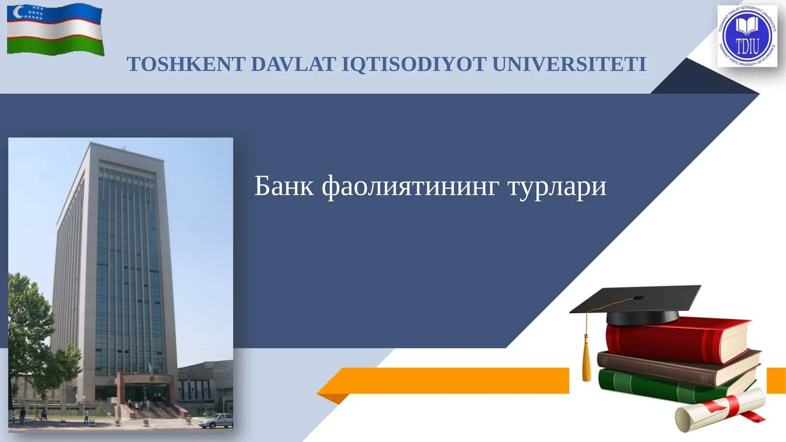 Банк фаолиятининг турлари 1
