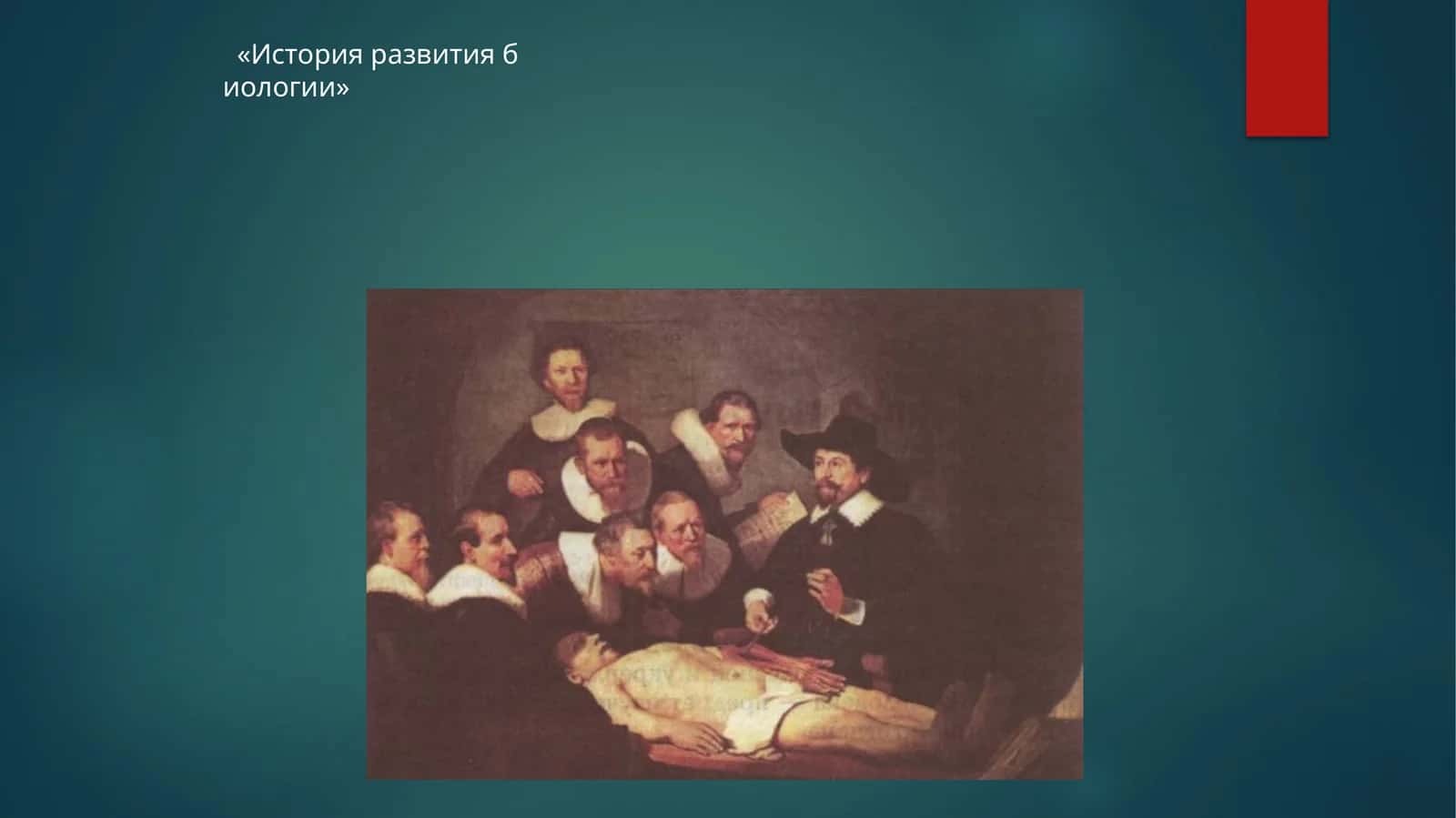 История развития биологии 1