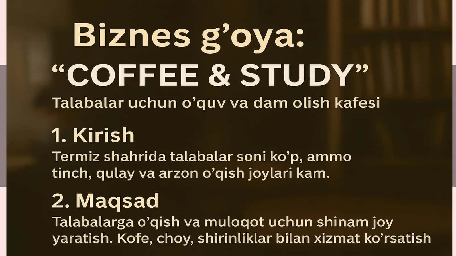 COFFE and STUDDY 1