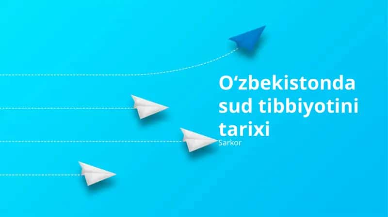 Oʻzbekistonda sud tibbiyotini tarixi 1