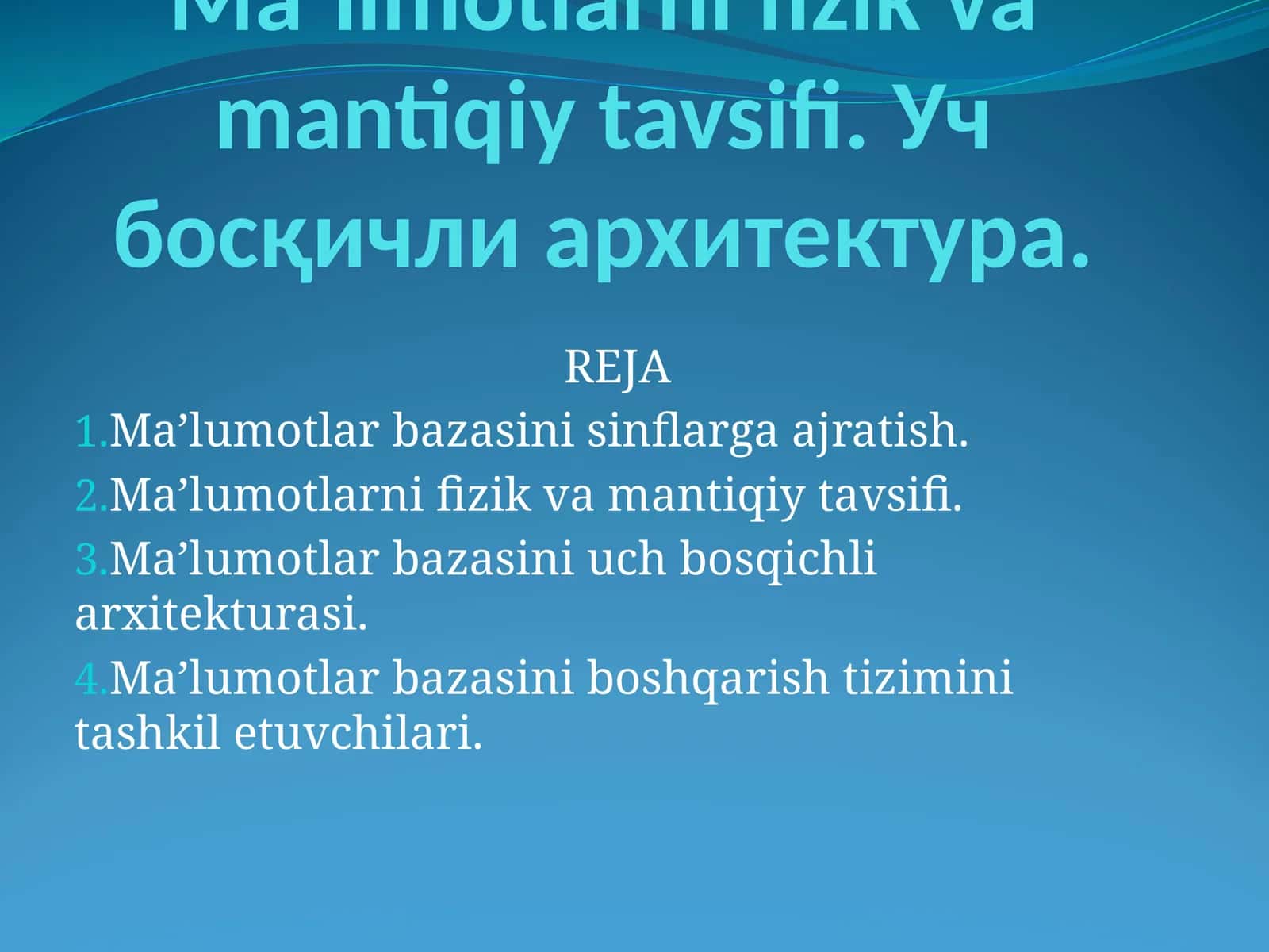 Reja 1