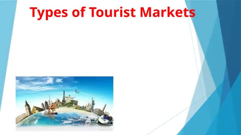 Types of Tourist Markets 1