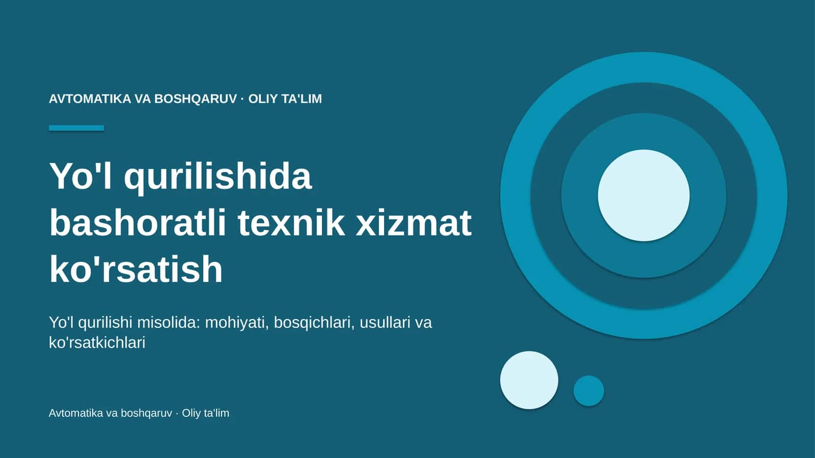 yo'l qurilishida bashoratli texnik xizmat ko'rsatish 9451 1
