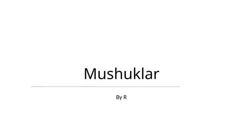 Mushuklar 1