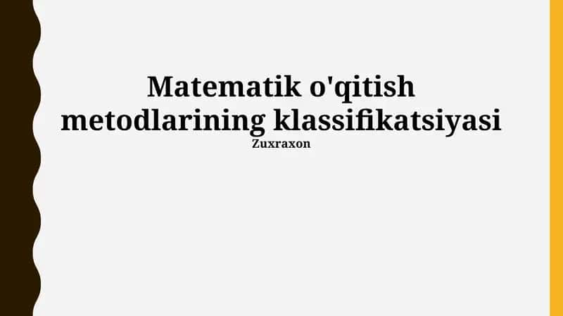 Muammoli ta'lim 1