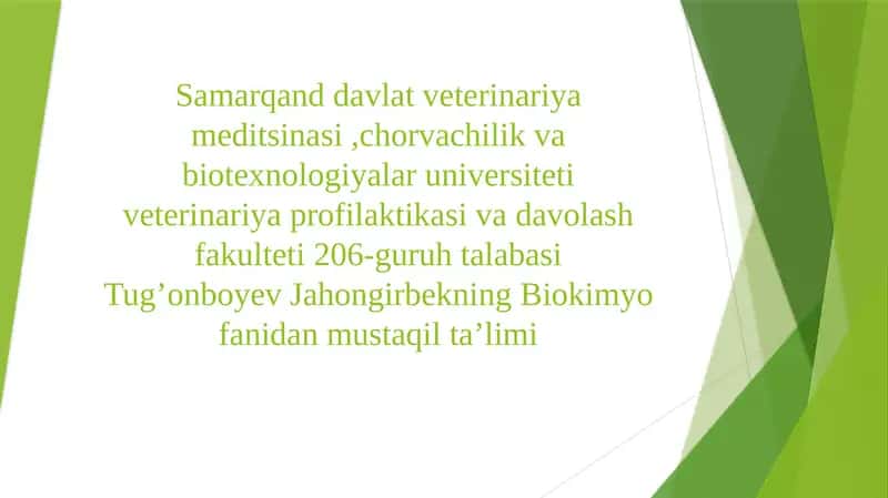 Fermentlarning hujayra ichidagi roʻli 1