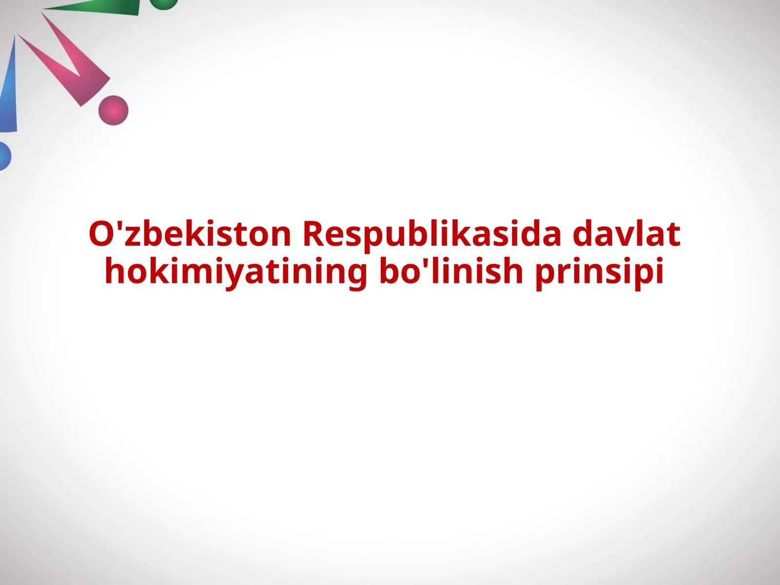 Davlat hokimiyati 1