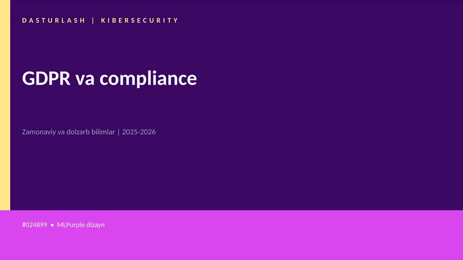 GDPR va compliance 1