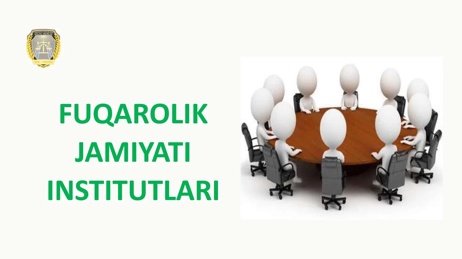 Fuqarolik jamiyati inistitutlari 1