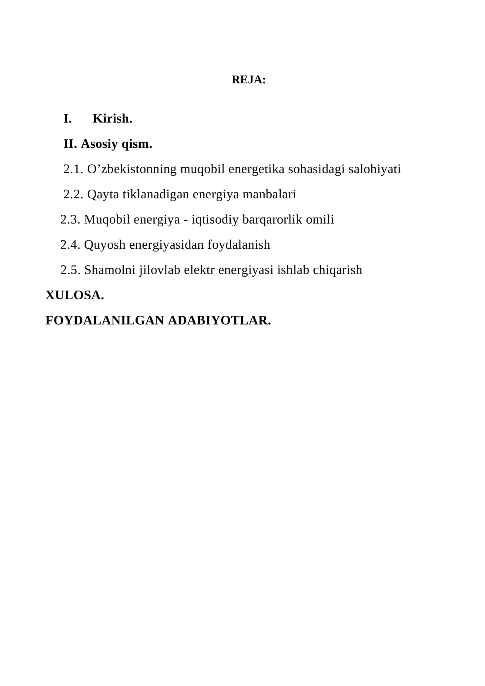 Muqobil energiya manbalari 1