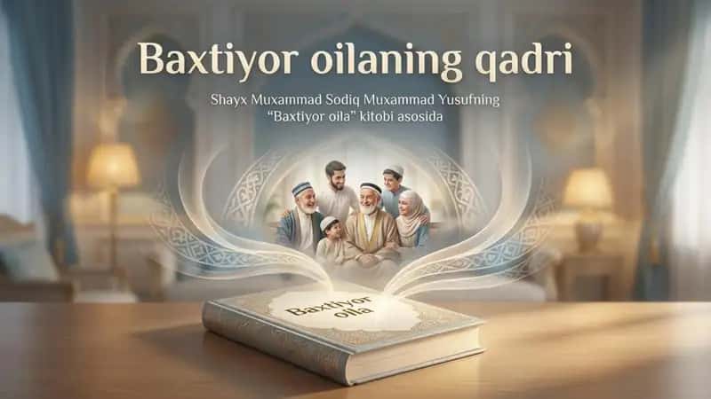 Shayx Muxammad Sodiq Muxammad Yusufning « Baxtiyor oila» kitobi 1