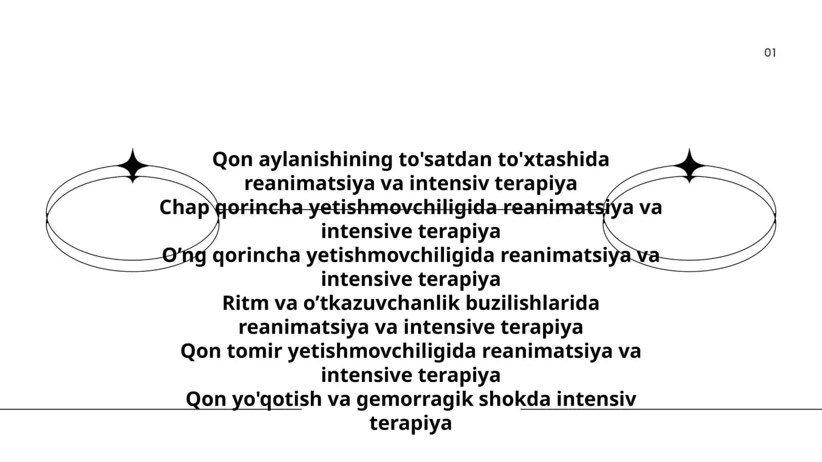Reanimatsiya va intensiv terapiya 1