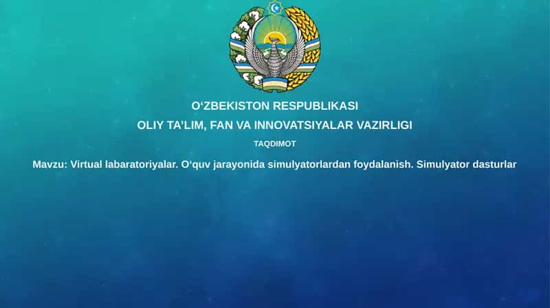 Virtual laboratoriyalar 1