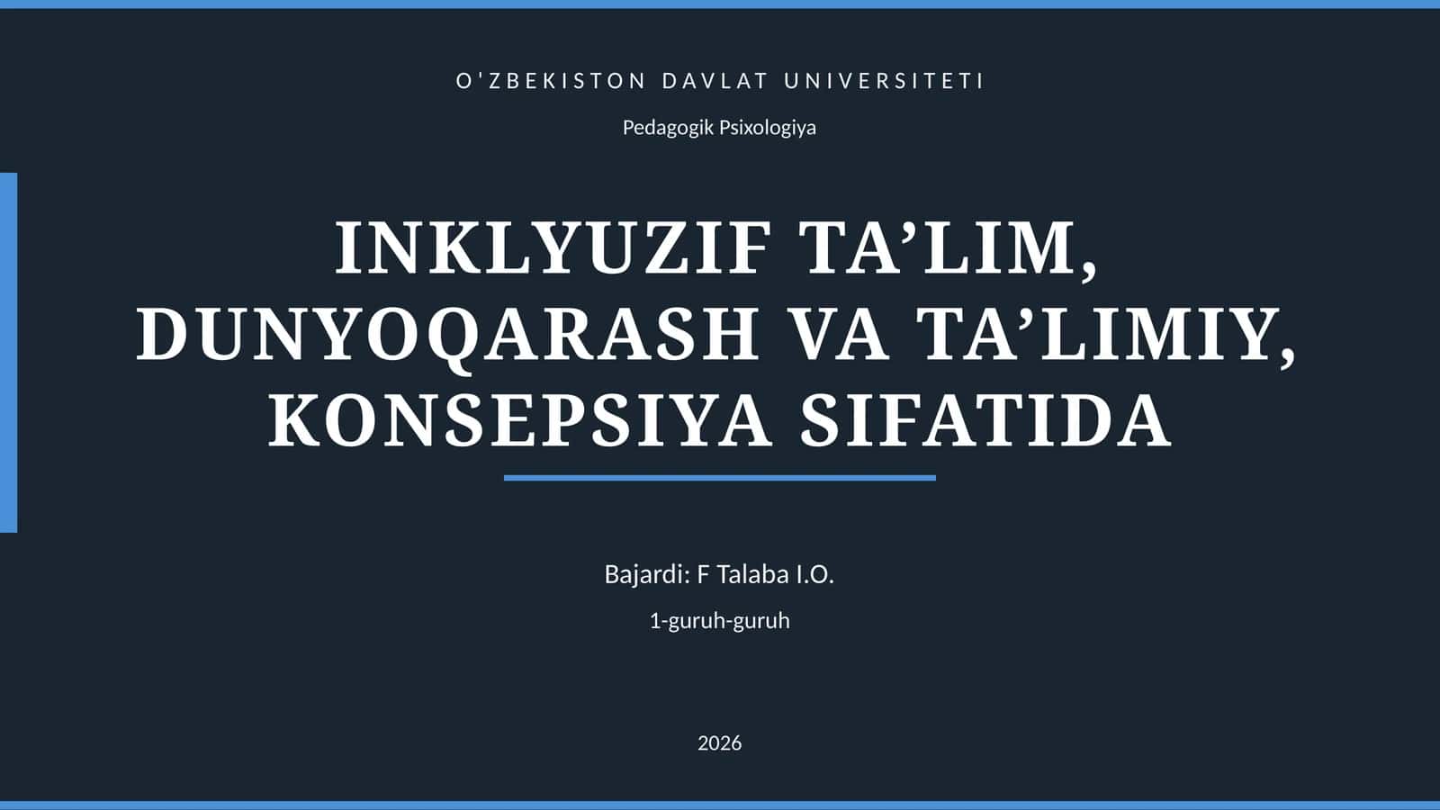 Pedagogik Psixologiya 1