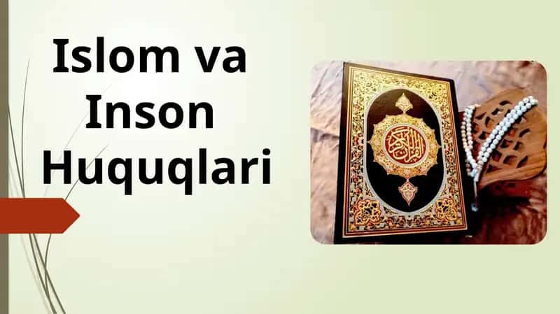 Islomda inson huquqlari 1