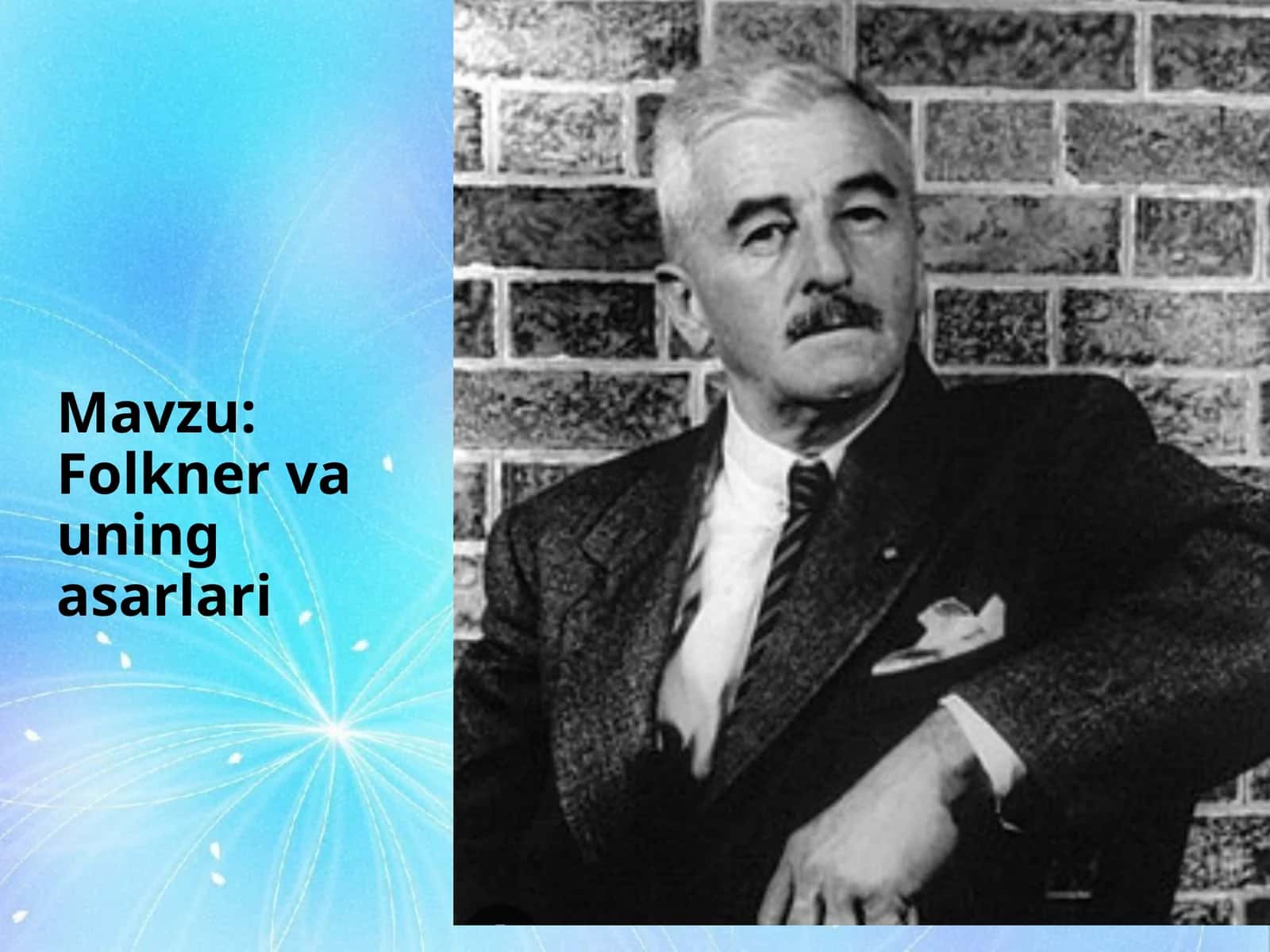 Folkner va uning asarlari 1