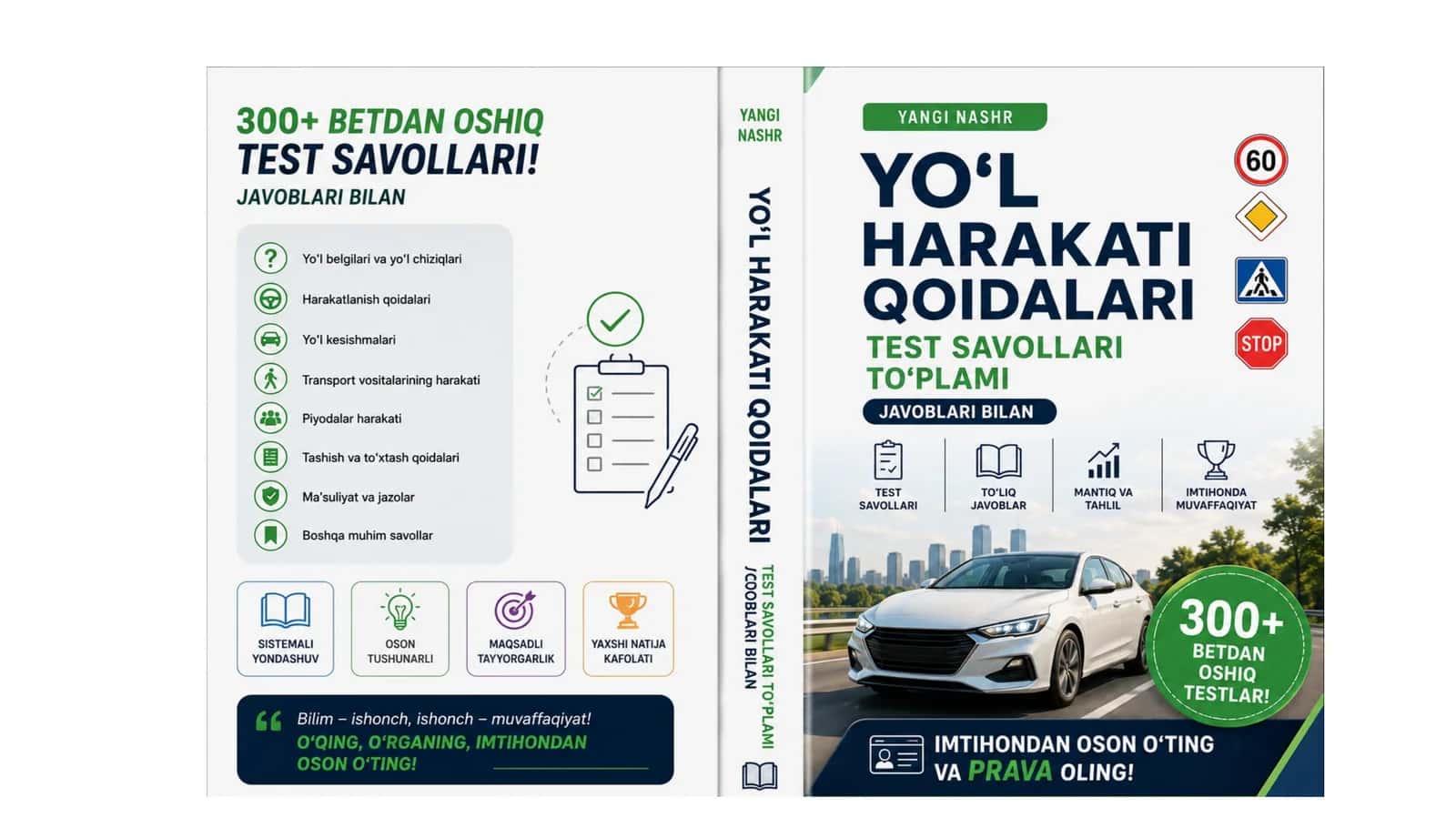Avtotest prava savollar javoblari bilan 1