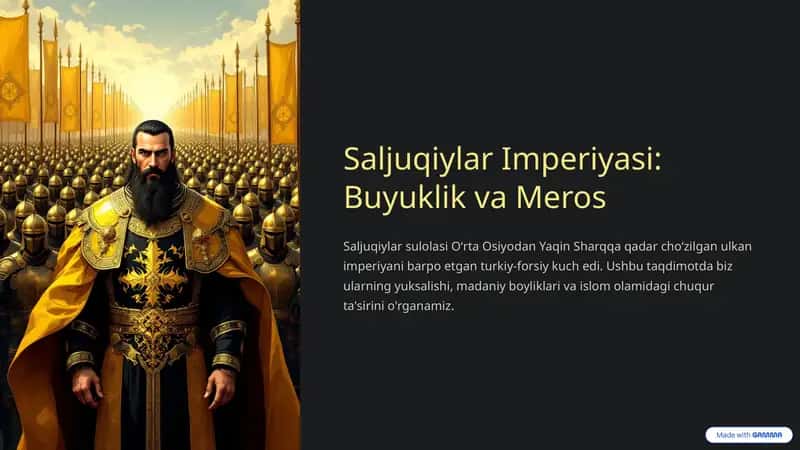 Saljuqiylar imperiyasi 1