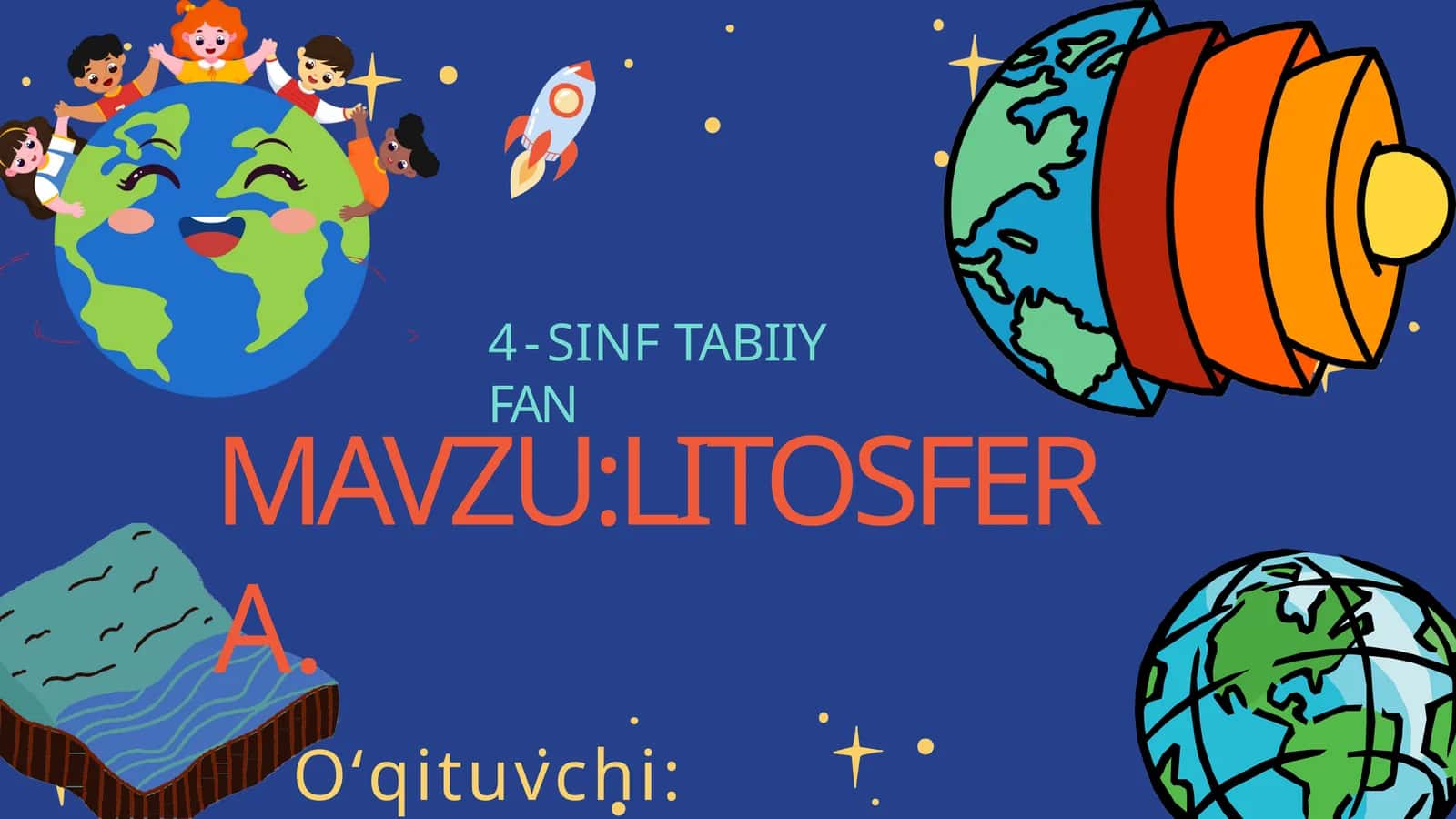 4-SINF    TABIIY   FAN  Litosfera 1