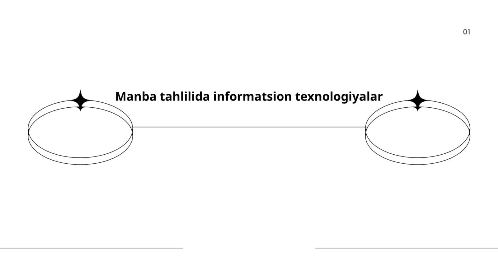 Elektron manbalar va ularning tahlili 1