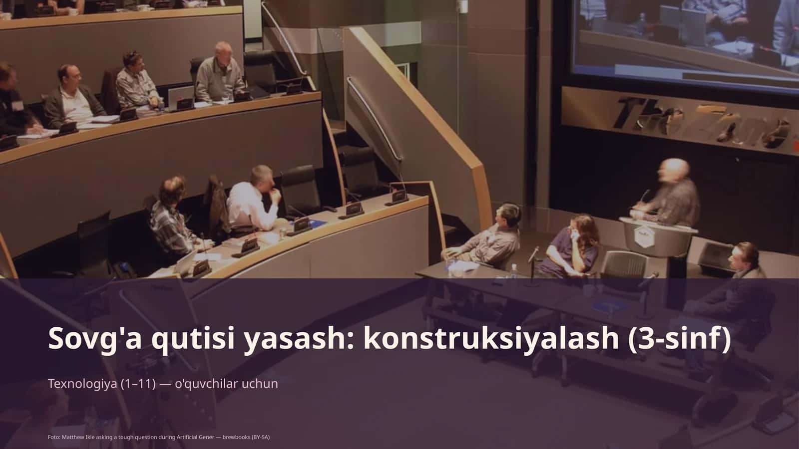 Sovg'a qutisi yasash: konstruksiyalash (3-sinf) 1