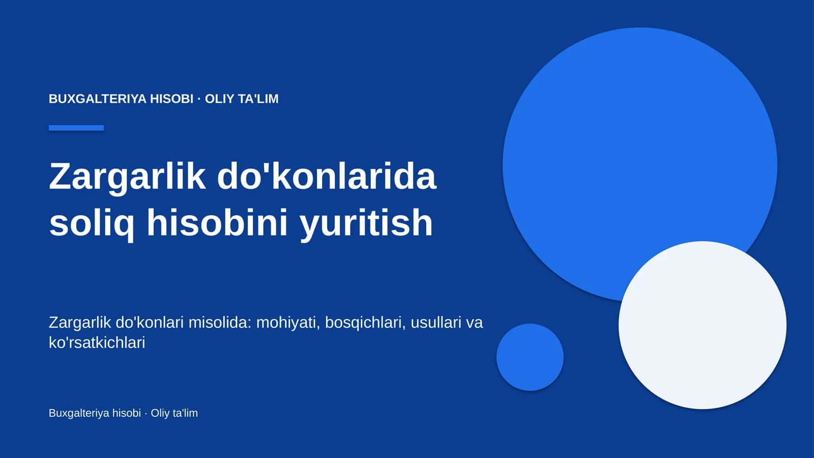 zargarlik do'konlarida soliq hisobini yuritish 5570 1