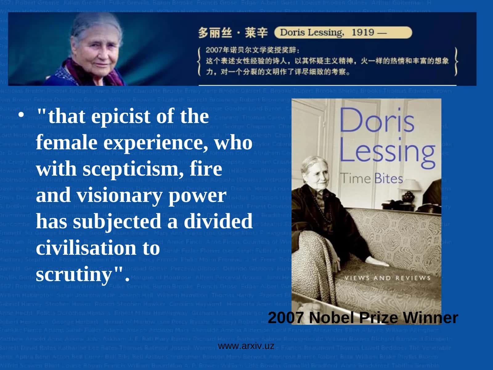 Doris Lessing 1