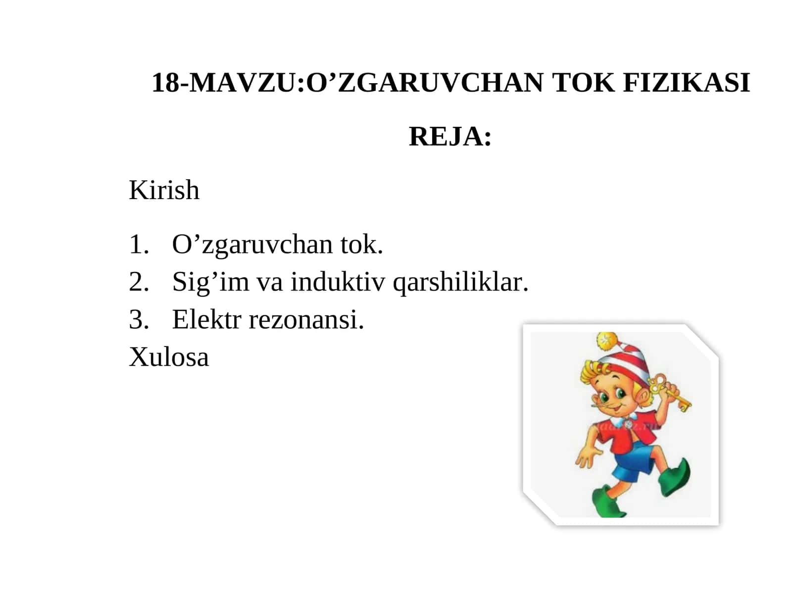 Tok-zaryadlangan zarraning tartibli harakati 1